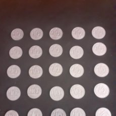 Monedas Franco: LOTE DE 20 MONEDAS DE 10CMS DE PESETA DE 1959