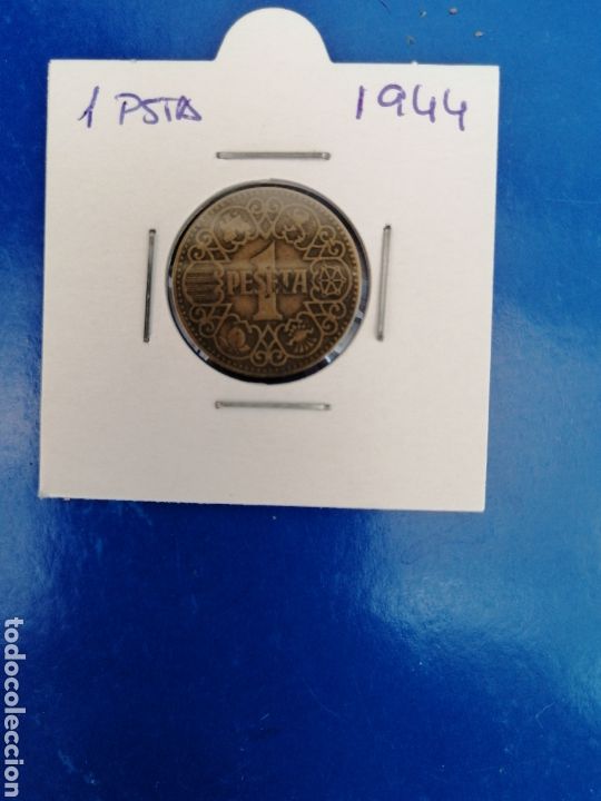M&uuml;nzen unter Franco: 1 PESETA 1944 - ESTADO ESPA&Ntilde;OL