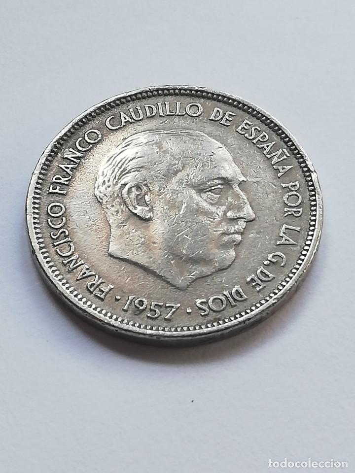 Monedas Franco: 25 pesetas 1957 - Foto 1