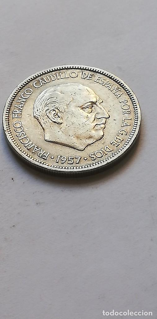 Monedas Franco: 5 pesetas 1957