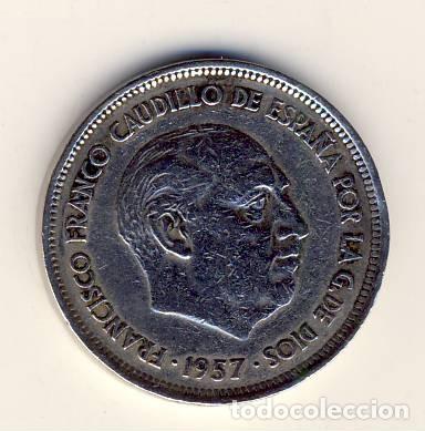 Monedas Franco: 25 PESETAS.- FRANCO.- 1957*58.- (8)