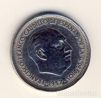 Monedas Franco: 25 PESETAS.- FRANCO.- 1957*58.- (9)