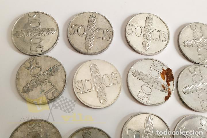 Monedas Franco: 13 Monedas de 50 C&eacute;ntimos - Estado Espa&ntilde;ol - Foto 5