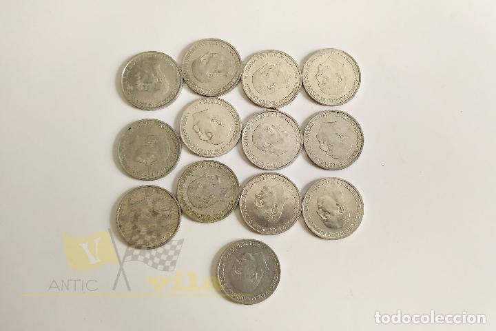 Monedas Franco: 13 Monedas de 50 C&eacute;ntimos - Estado Espa&ntilde;ol - Foto 6