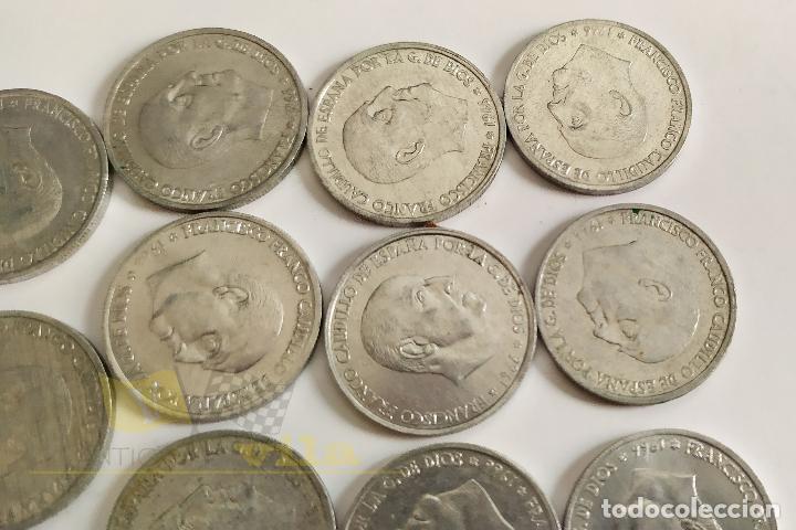 Monedas Franco: 13 Monedas de 50 C&eacute;ntimos - Estado Espa&ntilde;ol - Foto 7