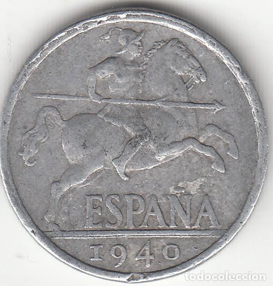 Monedas Franco: FRANCO: 10 CENTIMOS 1940 - Foto 1