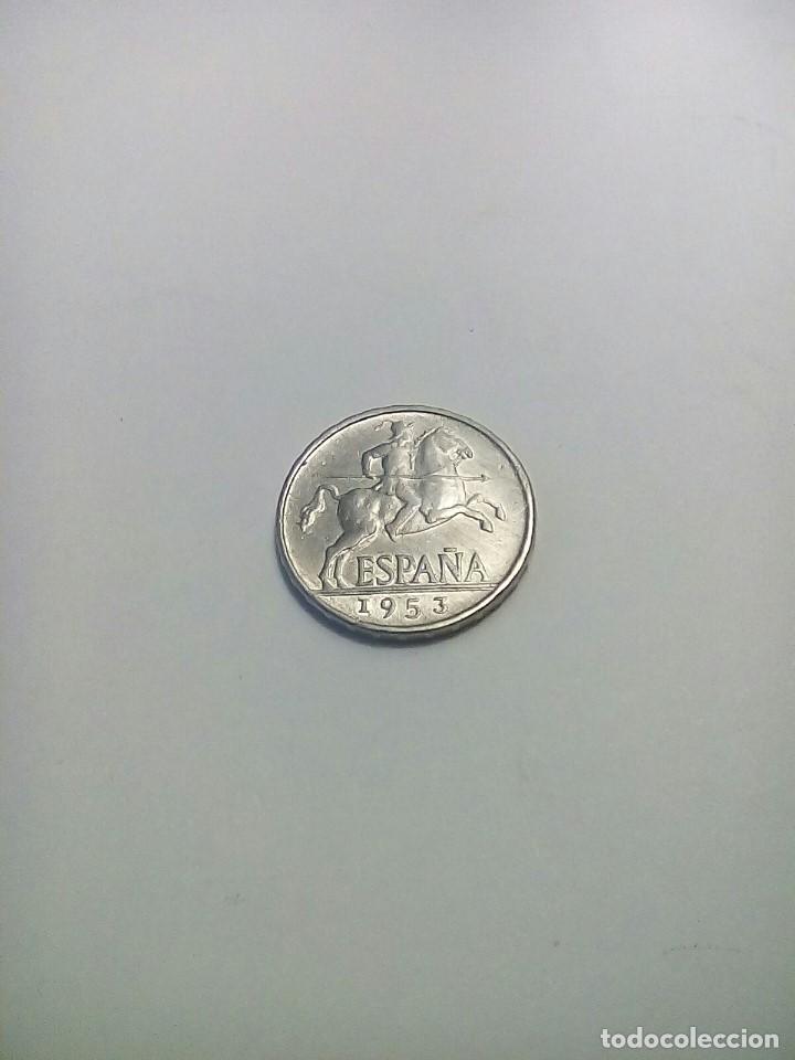 Franco Coins: ESTADO ESPA&Ntilde;OL 5 CENTIMOS A&Ntilde;O 1953 S/C+ CASI PROOF RARA Y ESCASA EN ESTA CALIDAD
