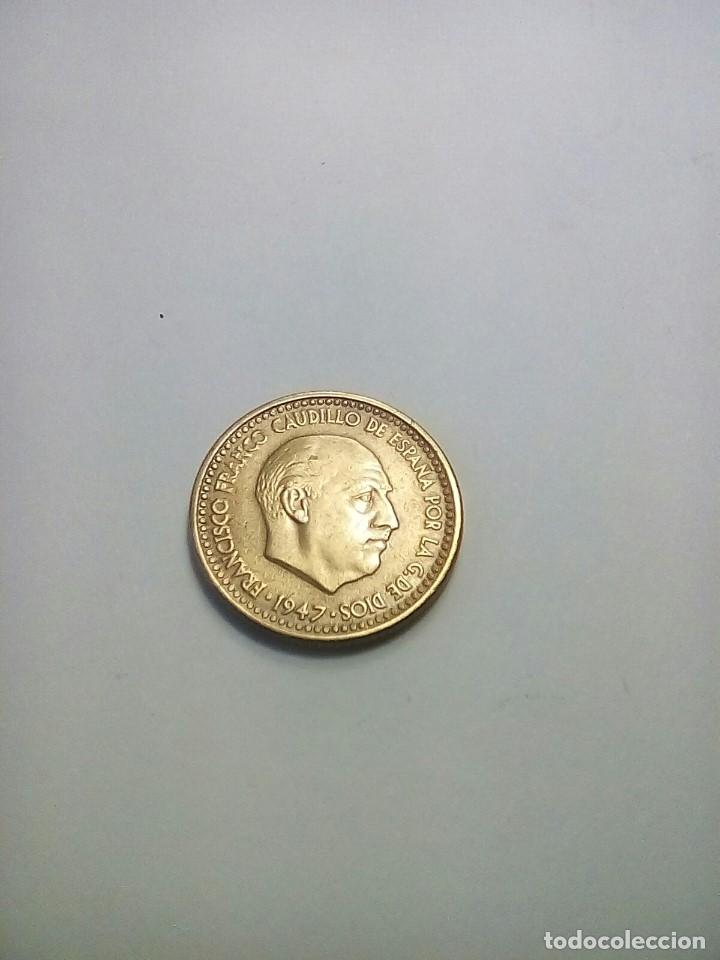 Franco Coins: ESTADO ESPA&Ntilde;OL 1 PESETA A&Ntilde;O 1947*19*50 S/C- MUY BUENA MONEDA EN ESTE ESTADO DE CALIDAD