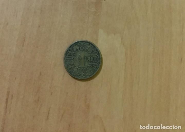 Monedas Franco: 1 peseta A&ntilde;o 1944 - Foto 1