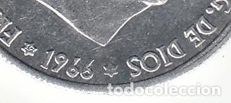 Monedas Franco: FRANCO: 50 CENTIMOS 1966 - 2&ordf; ESTRELLA ANEPIGRAFA - Foto 3