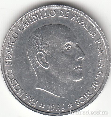 Monedas Franco: FRANCO: 50 CENTIMOS 1966 - ESTRELLAS 19 - 67 - Foto 1