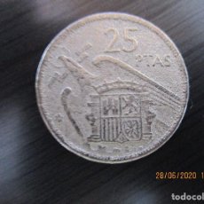 Monedas Franco: MONEDA DE 25 PESETAS DE 1957