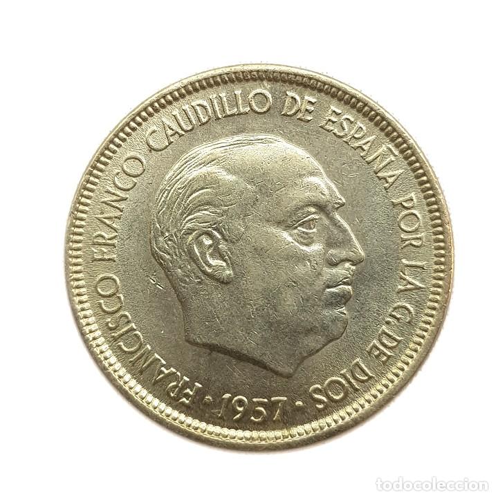 Monedas Franco: 5 Pesetas - 1957 *67 - Foto 1
