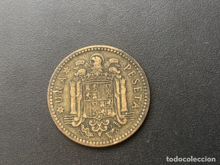 Monedas Franco: 1 peseta 1947*49 - Foto 2