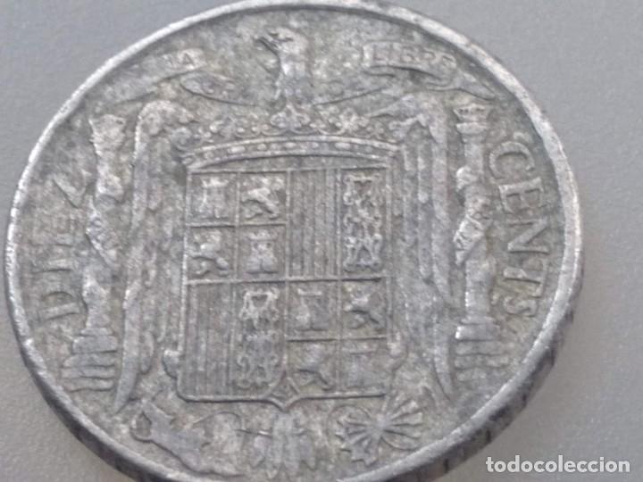 Monedas Franco: 10 centimos 1945. MBC PLUS ULTRA - Foto 6