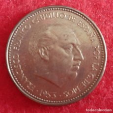Monedas Franco: MONEDA 2,50 PESETAS FRANCO 1953 ESTRELLAS VISIBLES 19 70 SC ORIGINAL EEJ. Lote 212470176