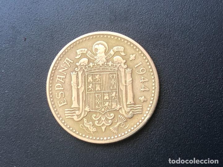 Monedas Franco: 1 peseta 1944 - Foto 2