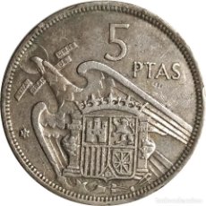 Monedas Franco: ESPAÑA. 5 PESETAS DE 1957 *73. KM# 786. (120)