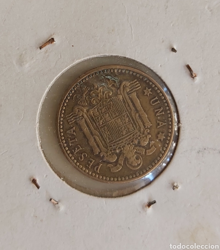 Monedas Franco: Moneda 1 peseta - 1963 - Foto 2