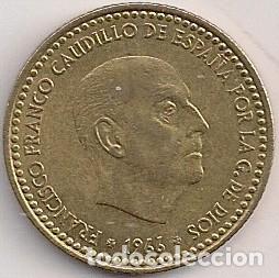 Monedas Franco: Espa&ntilde;a - 1 peseta 1966 *73 - Foto 1