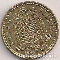 Monedas Franco: Espa&ntilde;a - 1 peseta 1966 *73 - Foto 2