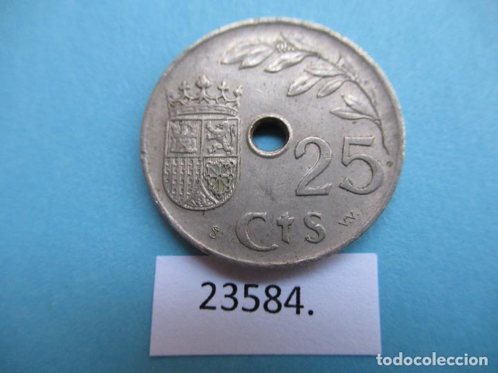 Monedas Franco: Franco, 25 c&eacute;ntimos 1937, ceca Viena - Foto 2