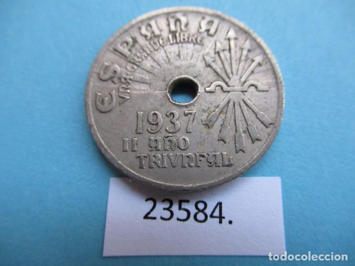Monedas Franco: Franco, 25 c&eacute;ntimos 1937, ceca Viena - Foto 1
