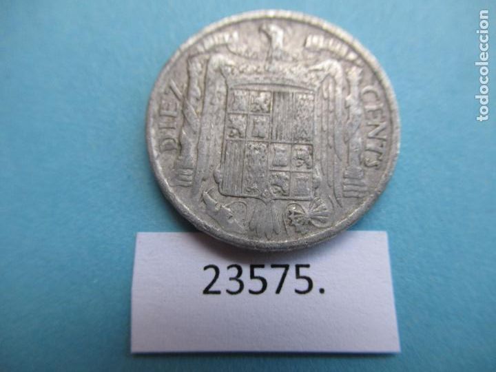 Monedas Franco: Franco, 10 c&eacute;ntimos 1941 - Foto 2