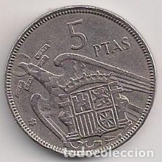 Monedas Franco: ESPAÑA - 5 PESETAS 1957 *69