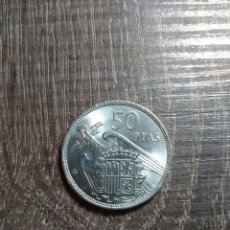 Monedas Franco: MONEDA 50 PESETAS FRANQUISMO 1957 *71 SC RARA!!!. Lote 218743081