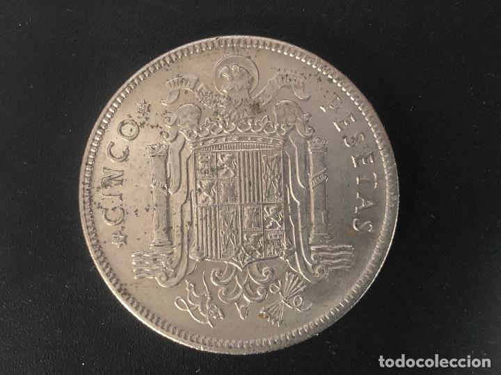 Monedas Franco: 5 pesetas 1949*50 - Foto 2