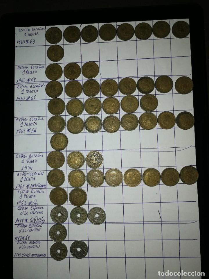 Monedas Franco: Monedas de pesetas de franco - Foto 1
