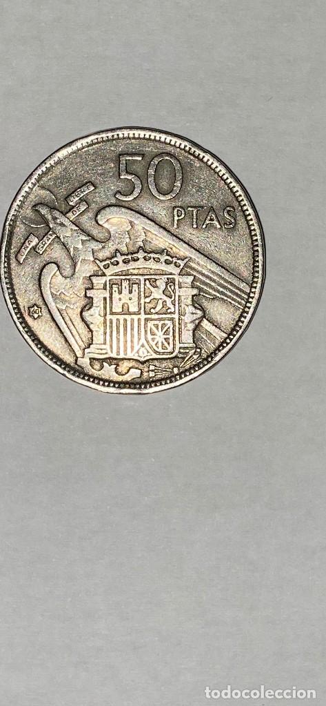 Monedas Franco: MONEDA DE 50 PESETAS 1957 *60 - Foto 1