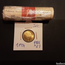 Monedas Franco: MONEDA 1 PESETA 1966 ESTRELLA 67 ESTADO ESPAÑOL S/C SACADA DE CARTUCHO ESPAÑA