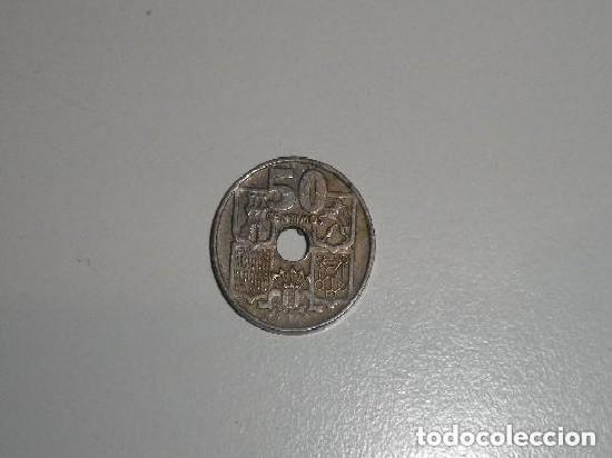 Monedas Franco: ESPA&Ntilde;A 50 CENTIMOS 1949 ** - Foto 2