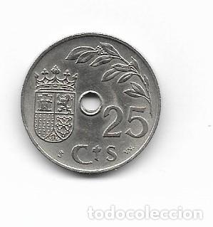 Monedas Franco: 25 centavos. A&ntilde;o 1937 - Foto 2