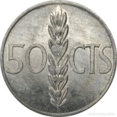 Monedas Franco: ESPAÑA. 50 CÉNTIMOS DE 1966 *67 (DICTADURA DE FRANCO). KM# 795. (160).