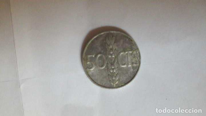 Monedas Franco: 50 c&eacute;ntimos 1966 - Foto 2