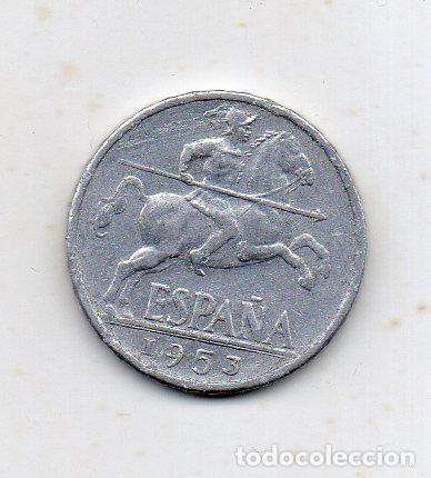 Monedas Franco: Franco. 10 C&eacute;ntimos. A&ntilde;o 1953. - Foto 1