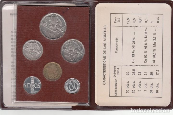 Monedas Franco: FRANCO: CARTERA MONEDAS 1974 - FDC - Foto 2