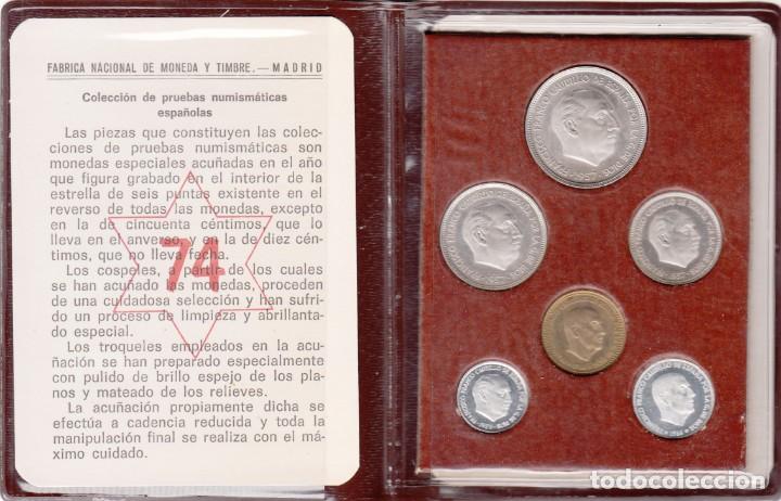 Monedas Franco: FRANCO: CARTERA MONEDAS 1974 - FDC - Foto 1
