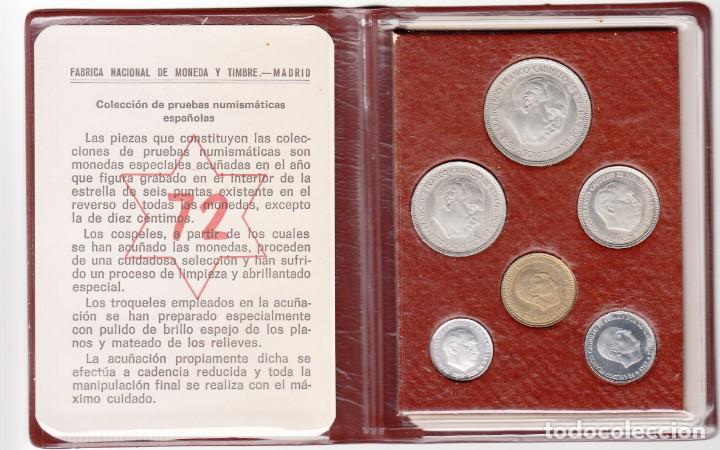 Monedas Franco: FRANCO: CARTERA MONEDAS 1972 - FDC - Foto 1