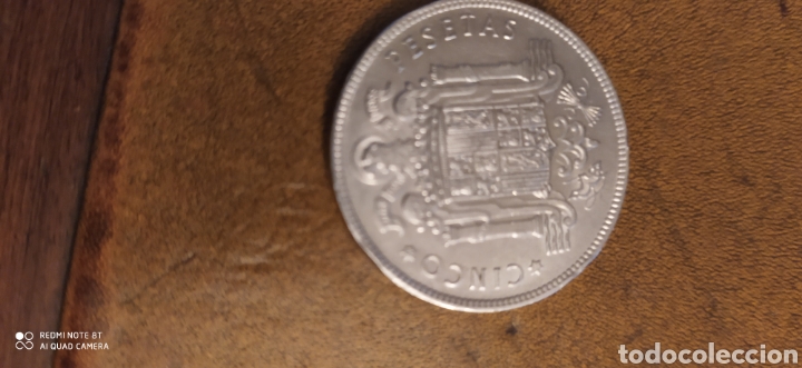 Monedas Franco: 5 pesetas 2949 - Foto 2