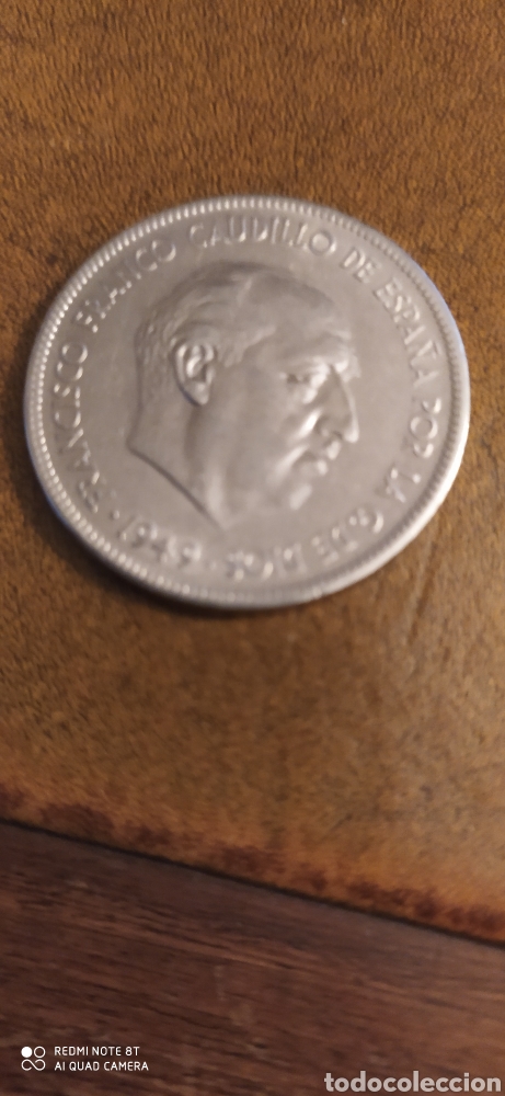 Monedas Franco: 5 pesetas 2949 - Foto 1