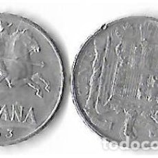 Monedas Franco: ESPAÑA -FRANCISCO FRANCO 10 CTS. 1953 EBC ALUMINIO. Lote 223663061