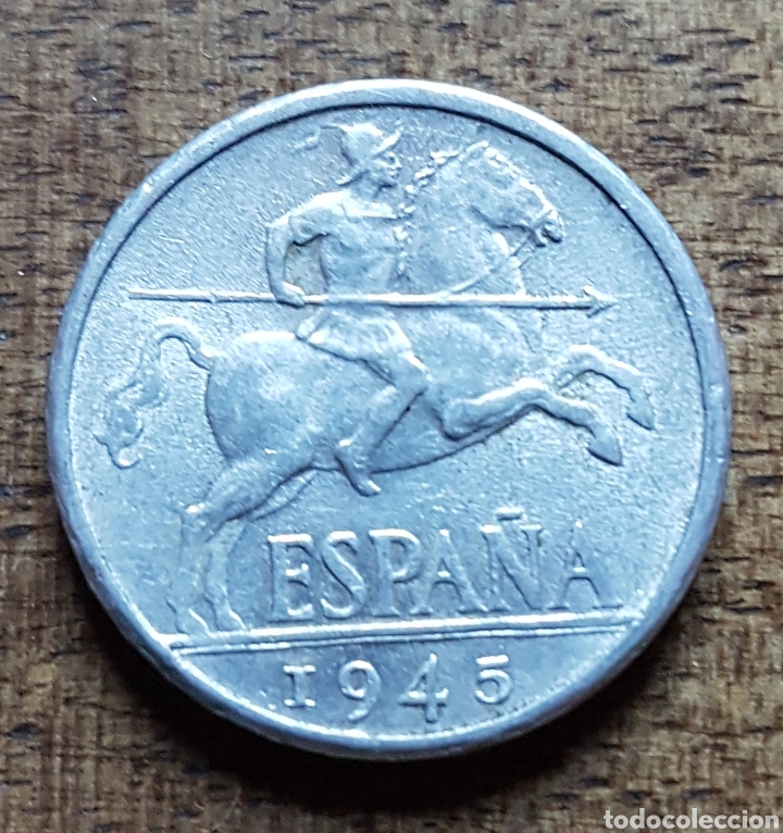 Monedas Franco: Magnificos 10 centimos 1945 SC - - Foto 1