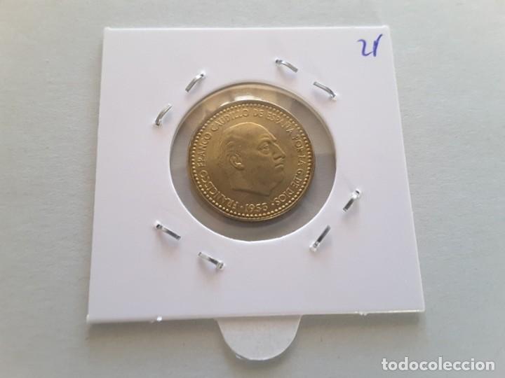 Monedas Franco: 1 peseta 1953 - Foto 2