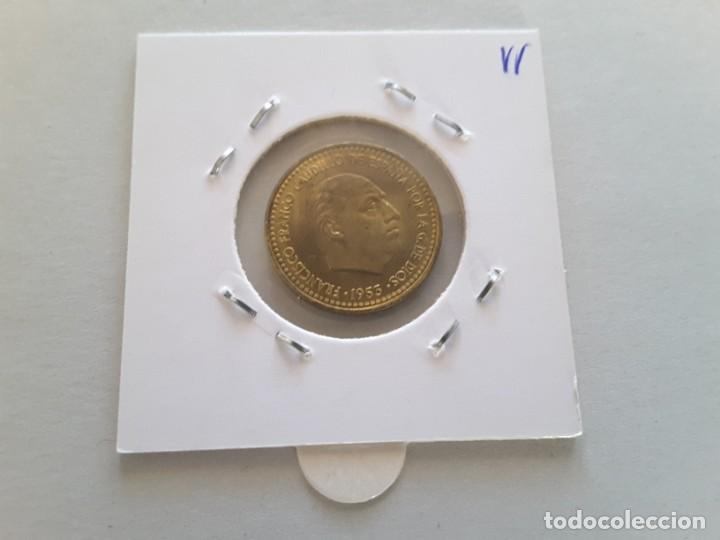 Monedas Franco: 1 peseta 1953 - Foto 2