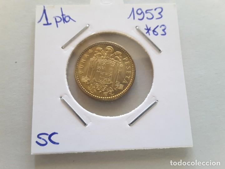 Monedas Franco: 1 peseta 1953 - Foto 1
