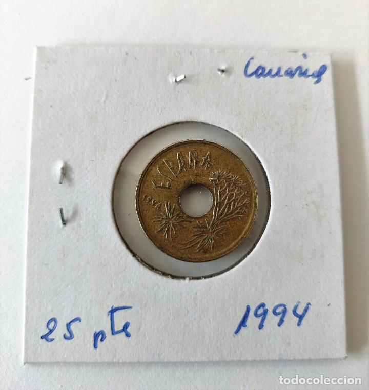 Monedas Franco: Moneda de 0,25 CTS - Foto 2